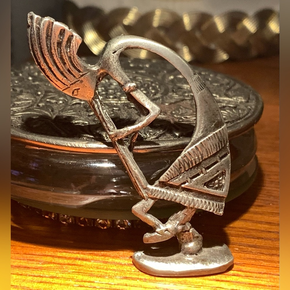 Vintage Kokopelli Pewter Figurine